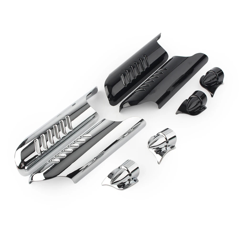 Caches de Bas de Fourche Chromés pour Harley Touring 2000-2013 – photo 2/6