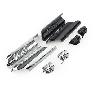 Caches de Bas de Fourche Chromés pour Harley Touring 2000-2013 – photo 2/6