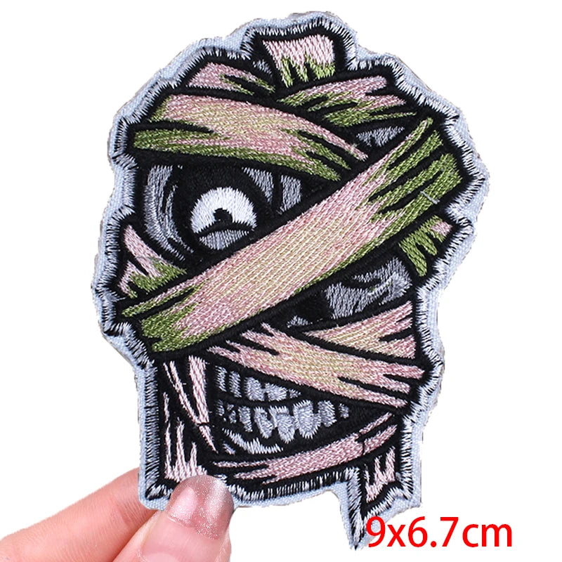 Écusson brodé biker thermocollant - vue 41