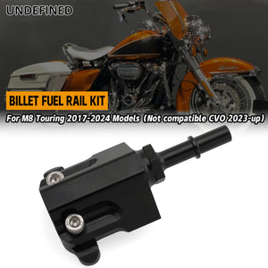 Rampe d'injection aluminium pour Harley Touring M8 - vue 1