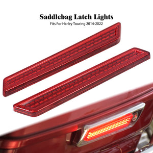 Feu LED de fermoir de sacoche rouge pour Harley-Davidson Touring - vue 8