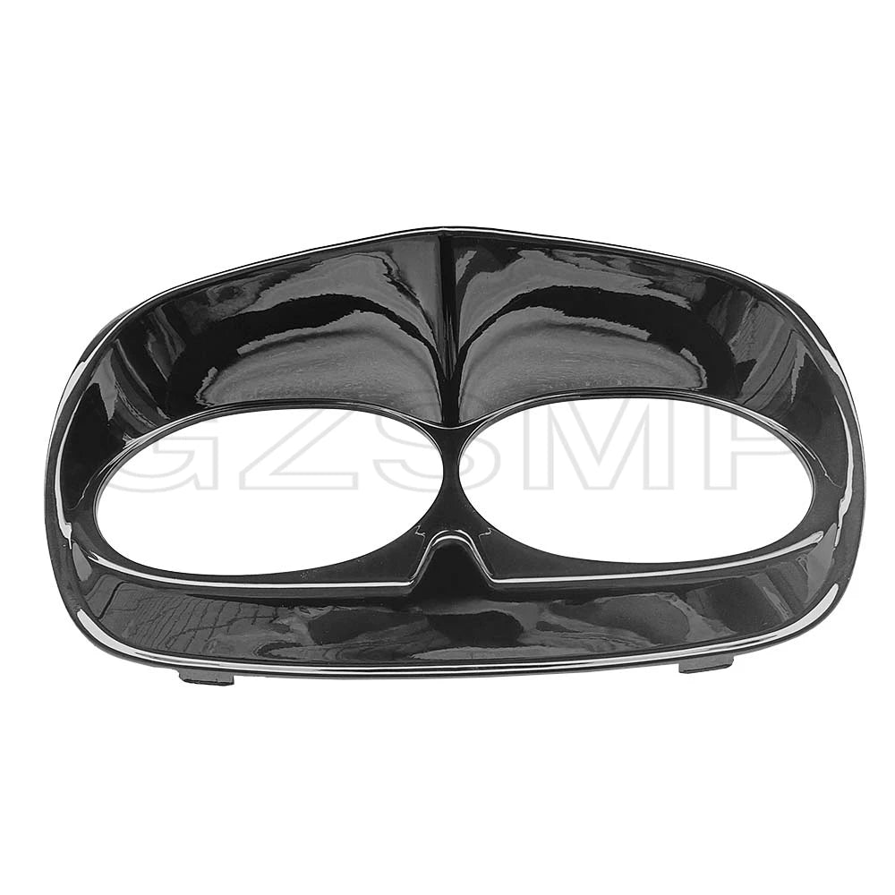 Cache de calandre double phare pour carénage de moto Harley-Davidson Road Glide - vue 6
