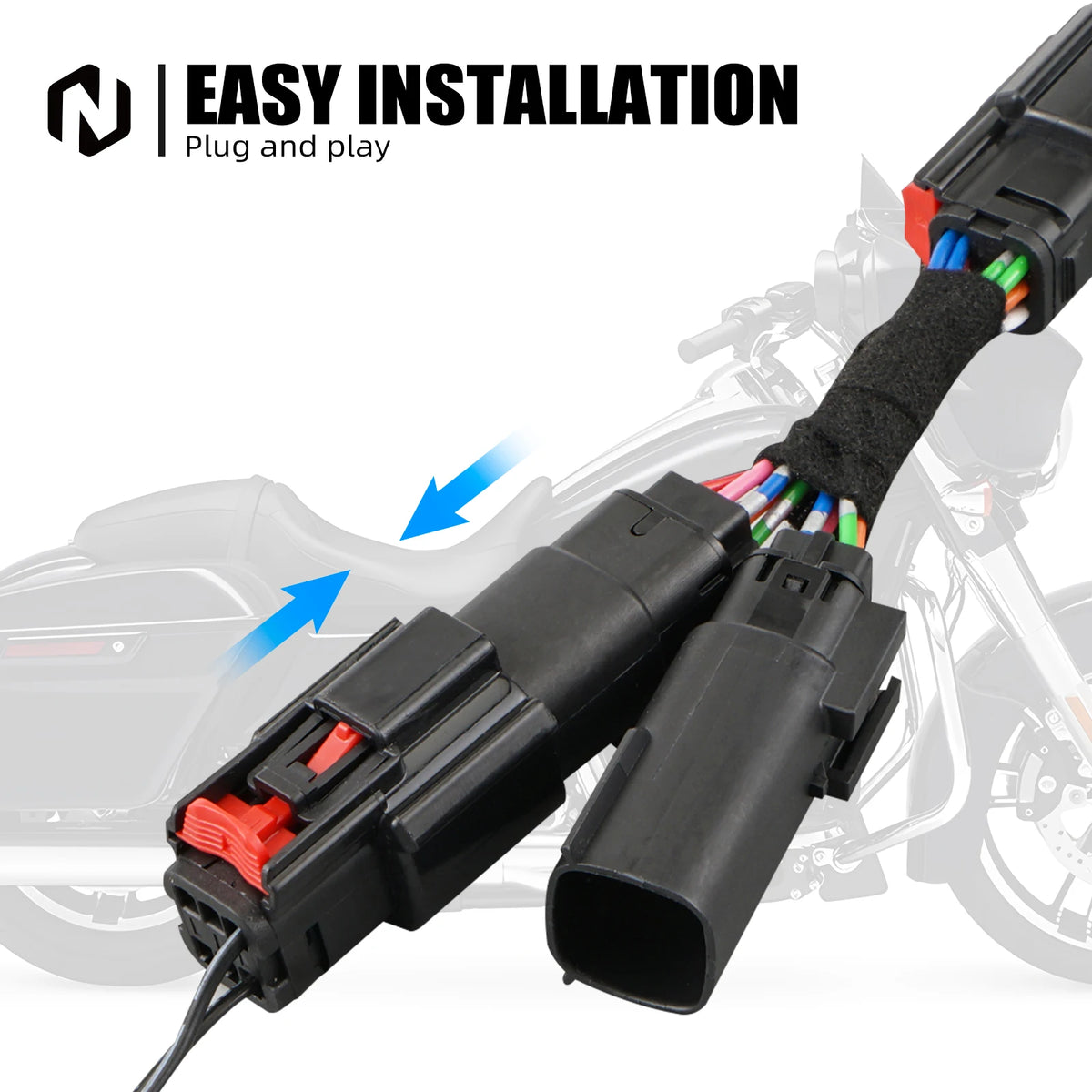 Cache d'Embrayage (Derby Cover) avec Bandeau LED Intégré - Harley-Davidson Street Glide, Road Glide, Road King, Freewheeler 2016-2023 – photo 3/8