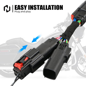 Cache d'Embrayage (Derby Cover) avec Bandeau LED Intégré - Harley-Davidson Street Glide, Road Glide, Road King, Freewheeler 2016-2023 – photo 3/8