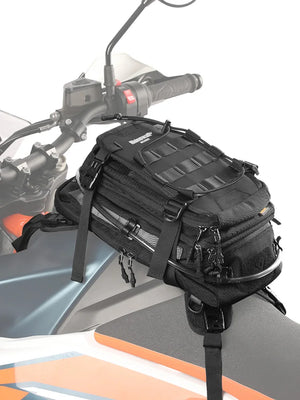 Sac de réservoir moto Rhinowalk convertible en sac à dos avec système MOLLE - vue 6