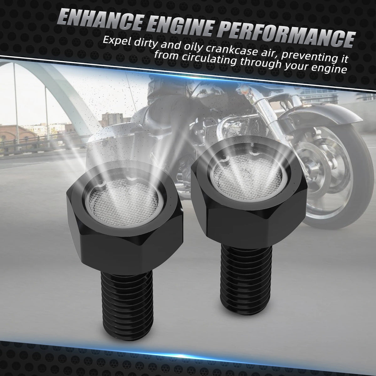 Kit d'Extension de Béquille Latérale Chrome/Noir - Harley-Davidson Touring 1991-2024 – photo 3/7
