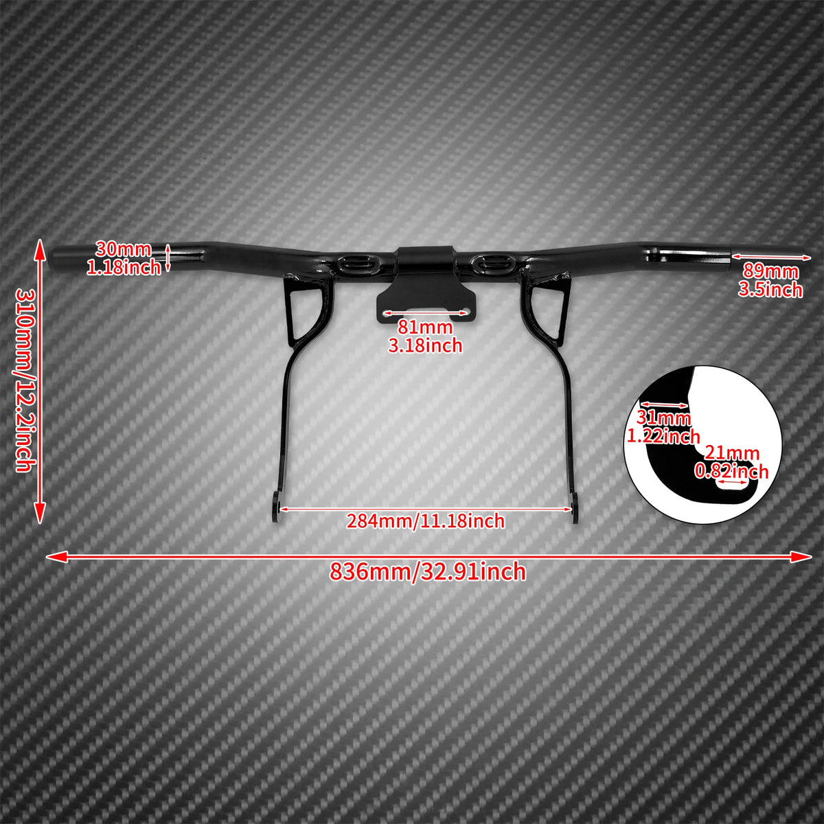 Barre de Protection Moteur Avant (Crash Bar) - Harley-Davidson Touring 2014-2023 – photo 5/6