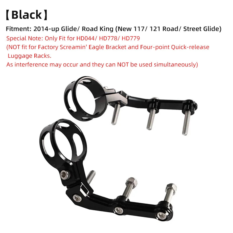 Support de Réservoir Déporté d'Amortisseur CNC pour Harley Touring 2014+ – photo 8/8