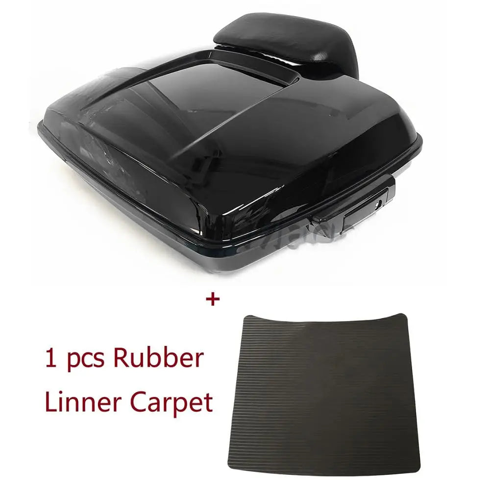 Top case Razor Tour Pack noir avec dossier passager pour Harley Touring - vue 7