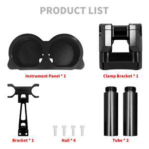 Risers avec support de compteurs pour Harley Road Glide - vue 5