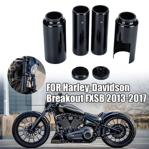 Caches de fourche pour Harley-Davidson Softail Breakout - vue 1