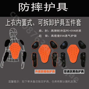 Blouson moto homme respirant, protections amovibles - vue 6