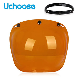 Visière bulle fumée relevable pour casque de moto - vue 26