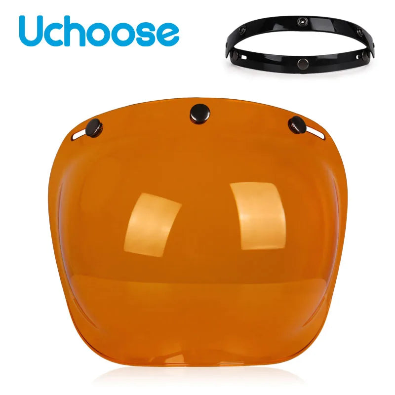 Visière bulle fumée relevable pour casque de moto - vue 26