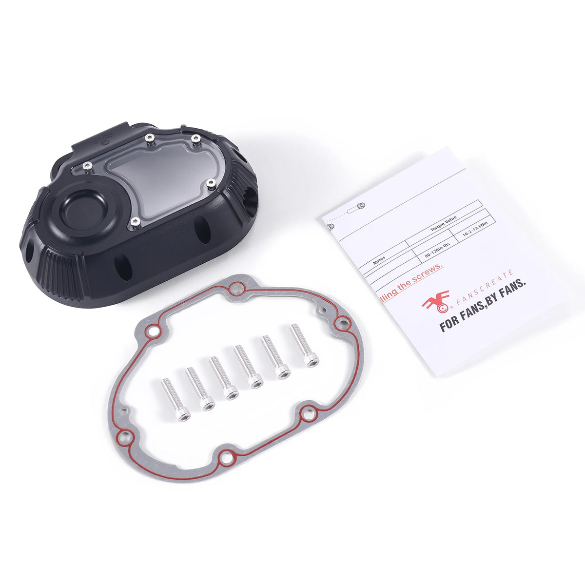 Cache latéral de boîte de vitesse à hublot pour Harley Touring Dyna Softail - vue 8