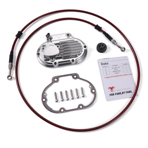 Couvercle latéral de boîte pour embrayage hydraulique Harley Touring - vue 8