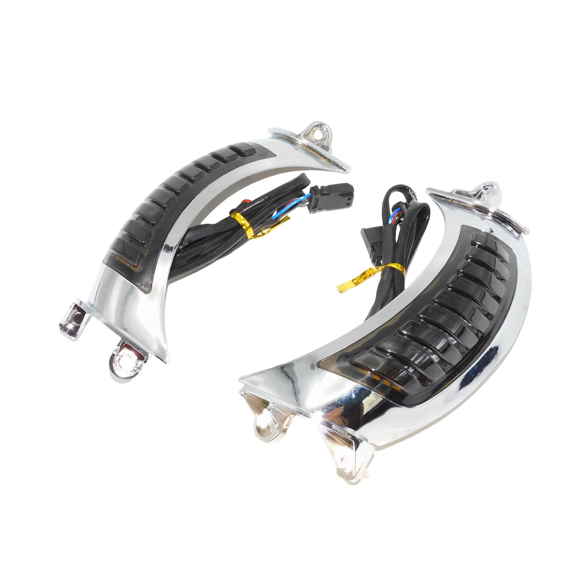 Clignotant LED latéral ambre et blanc sur une Harley-Davidson Road Glide - vue 4