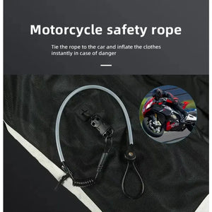 Blouson moto en mesh respirant noir - vue de face - vue 4