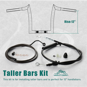 Kit Durite de Frein Étendue + Câble d'Embrayage Supérieur - Harley-Davidson Touring ABS 2021 et plus – photo 3/9