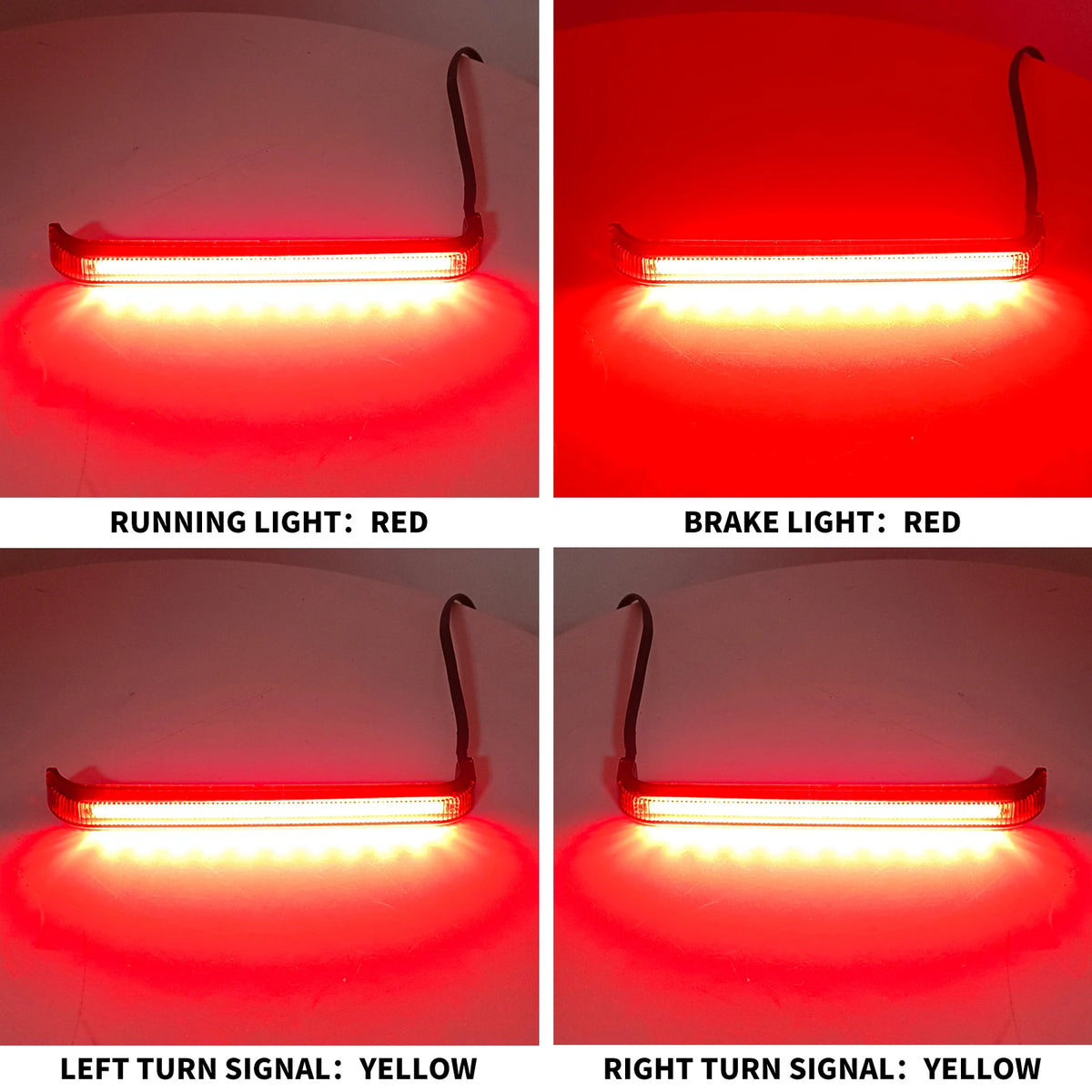 Feux LED de Sacoches à Défilement avec Clignotant Dynamique et Stop - Harley-Davidson Touring 2023.5 et plus récent – photo 4/8
