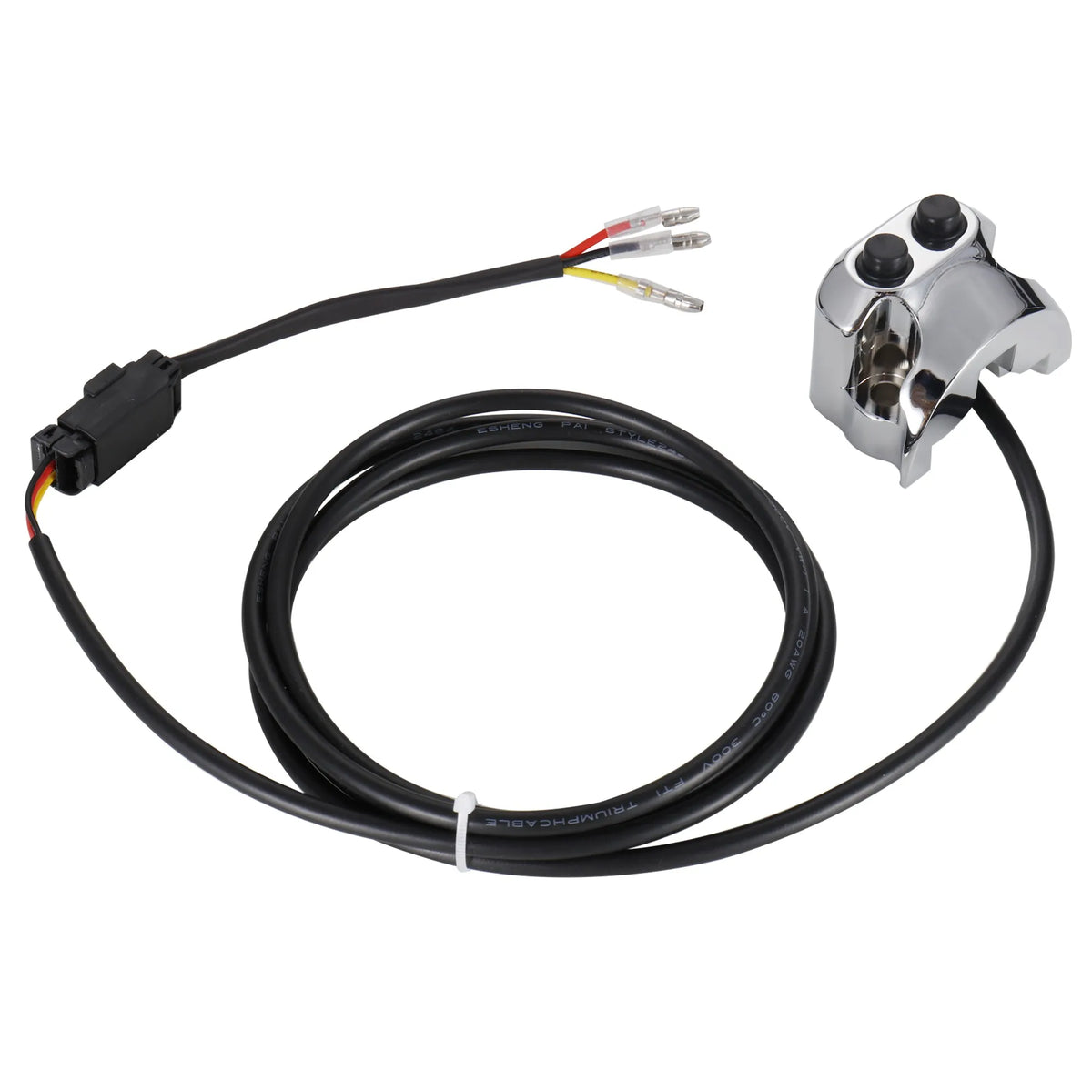 Kit Commutateur de Suspension Pneumatique pour Guidon 1" (Connecteur Deutsch et 3 Fils Couleur) - Harley-Davidson Dyna, V-Rod, Sportster – photo 7/8