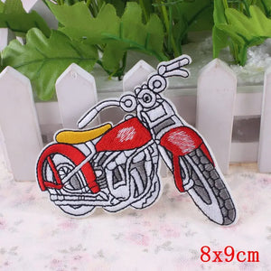 Écusson brodé biker/punk thermocollant - vue 32