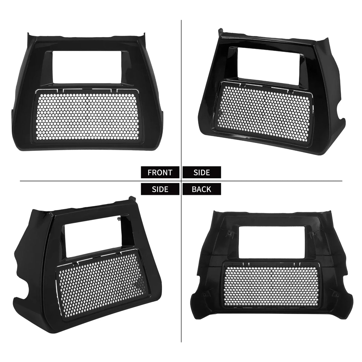 Spoiler de menton et cache de radiateur pour Harley Road Glide Street Glide - vue 6