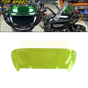Pare-brise fendu bleu pour Harley Road Glide - vue 17