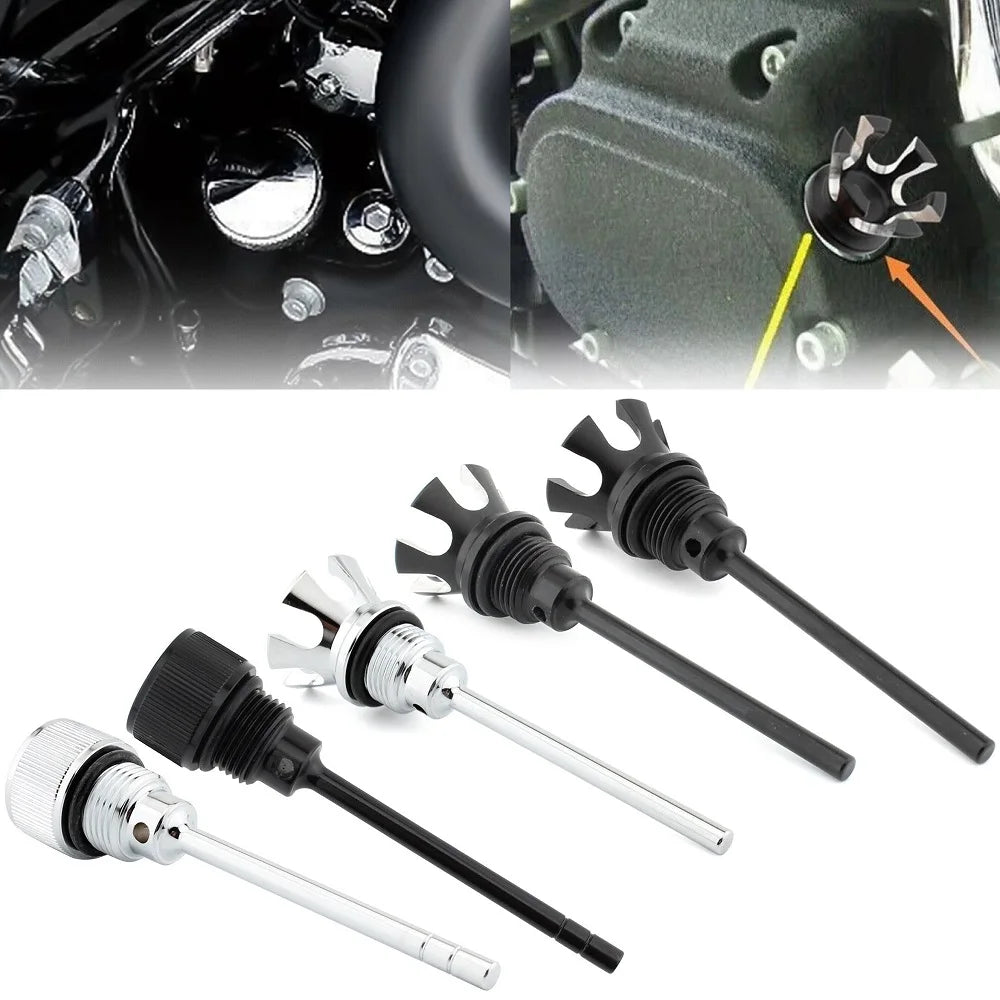 Bouchon-jauge d'huile de boîte pour Harley Dyna Softail Touring - vue 1