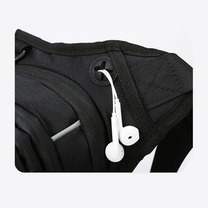 Sac banane moto multifonction - vue de face - vue 3