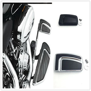 Grand cache de pédale de frein Airflow en aluminium pour Harley-Davidson Softail (1986 et +) et Dyna Switchback FLD – photo 3/6