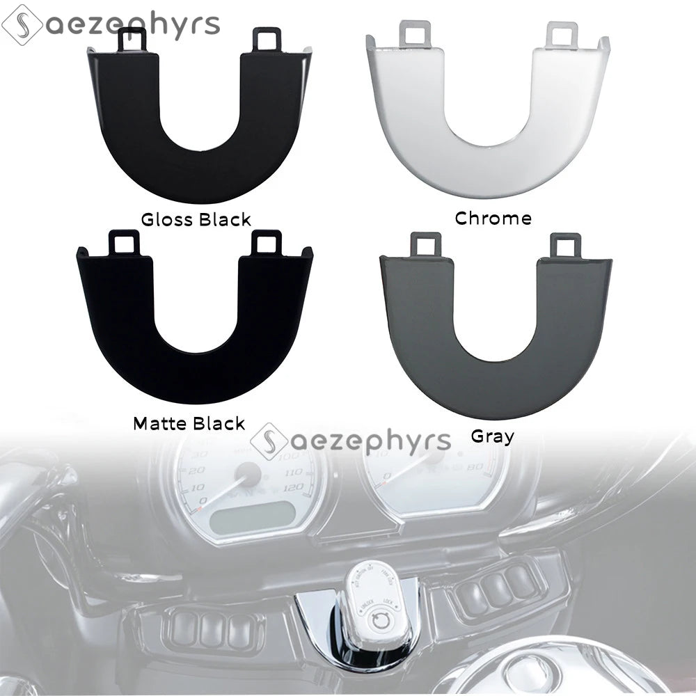 Cache de contacteur d'allumage pour Harley Road Glide - vue 2