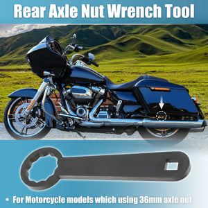 Clé d'écrou d'axe arrière 36 mm pour Harley Touring - vue 2