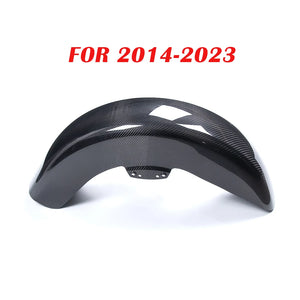 Garde-boue en carbone sec sergé brillant pour Harley-Davidson Touring Road Glide - vue 6