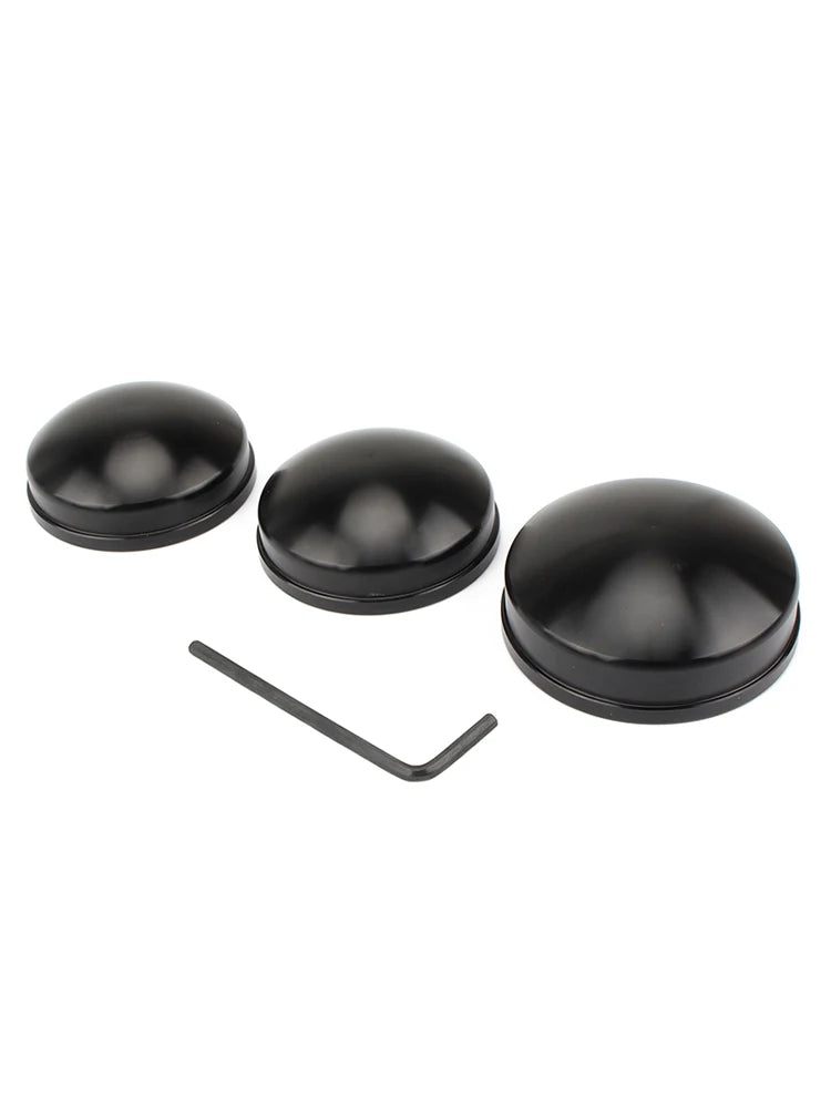 Cache de té de fourche chromé pour moto Harley - vue 8