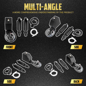 Kit Suspension Arrière Pneumatique - Harley-Davidson Touring 1994-2025 – photo 2/7