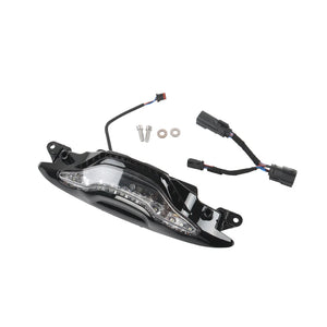 Feux de Carénage LED GOAT-E Chrome ou Noir, Ambre/Blanc pour Harley Road Glide – photo 8/8