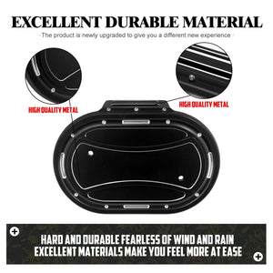 Couvercle de boîte à air ovale pour Harley M8 Touring Softail - vue 2