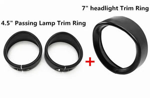 Cerclage visière de phare pour Harley Touring - vue 8