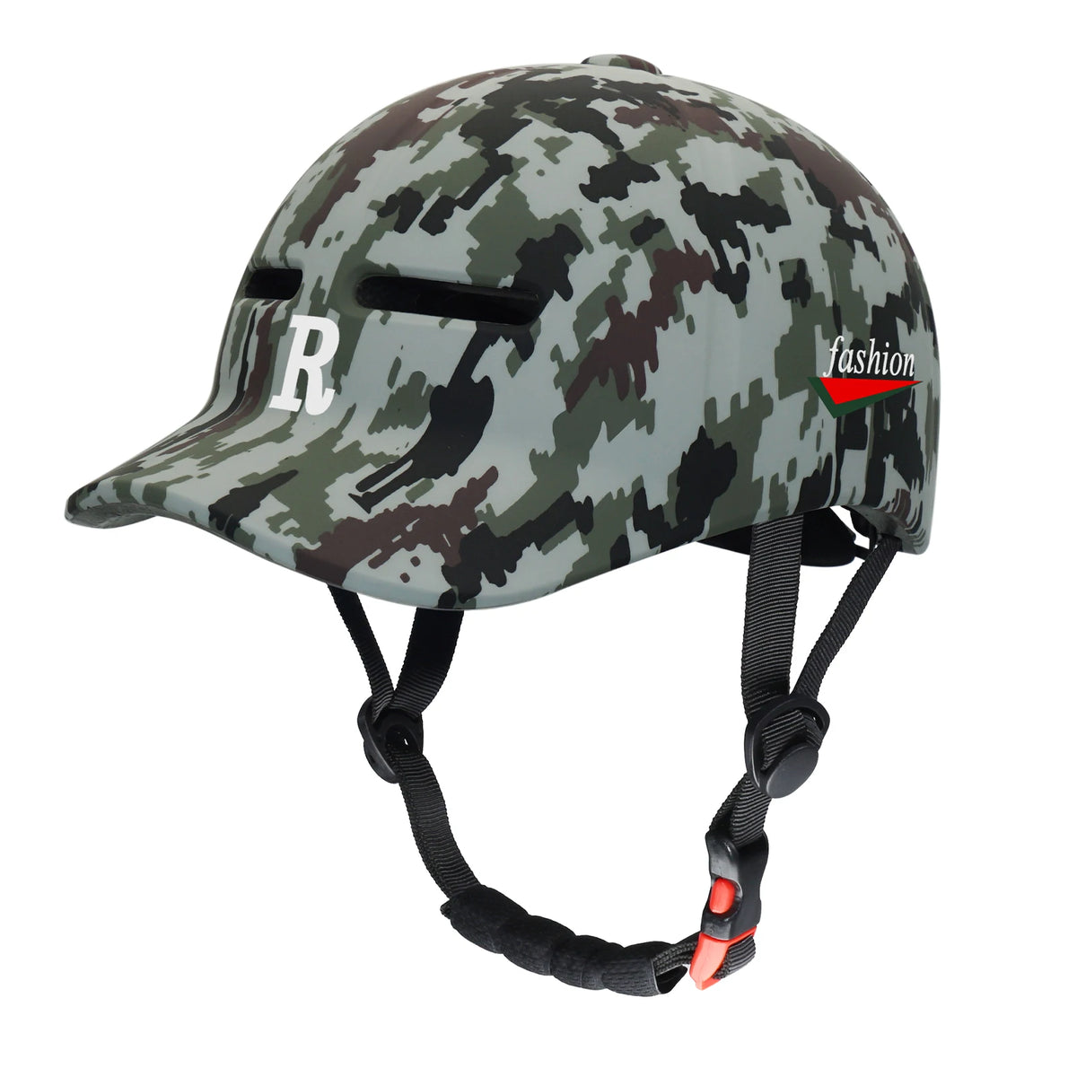Casque de vélo forme casquette, vue de profil - vue 7