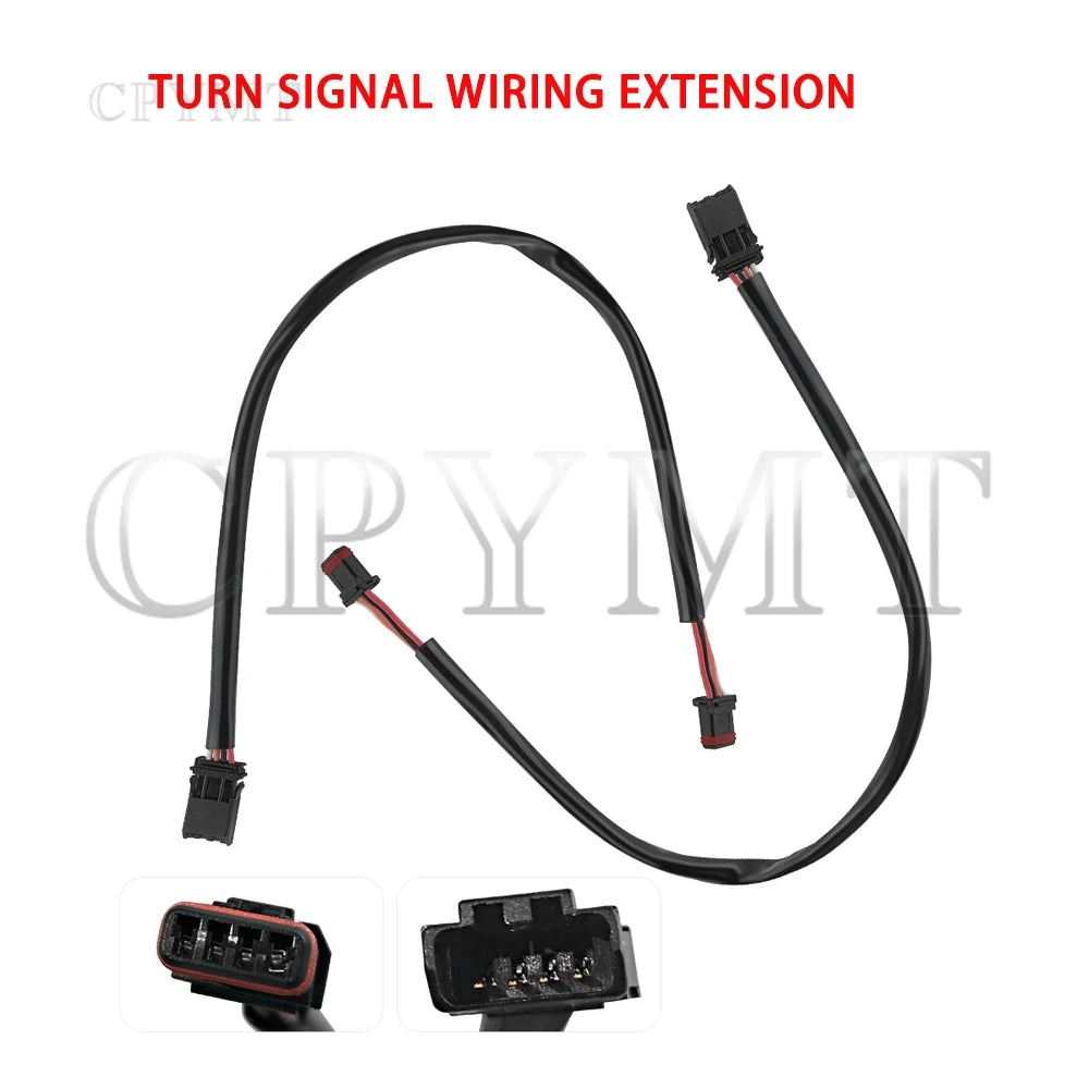 Faisceau électrique d'extension 40cm Plug & Play pour clignotants et accélérateur électronique - Harley-Davidson Dyna, Softail, Sportster – photo 9/9