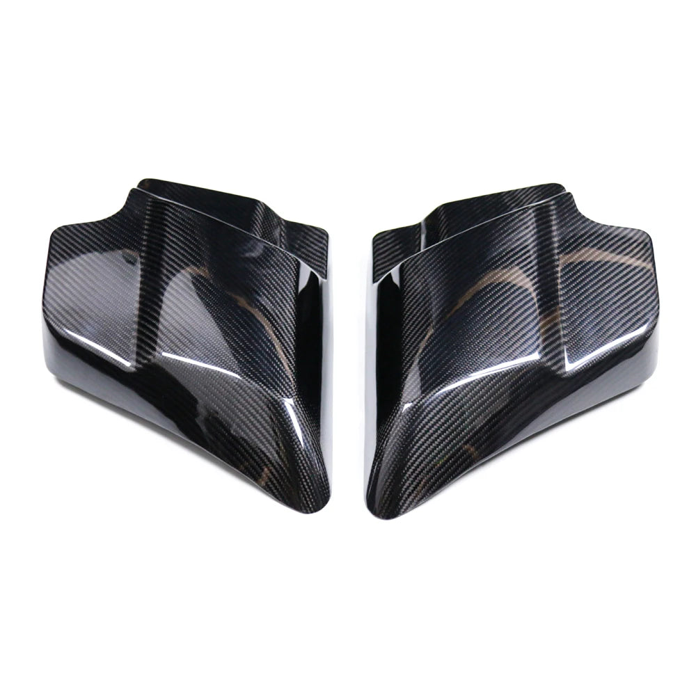 Caches de batterie carbone pour Harley Touring - vue 3