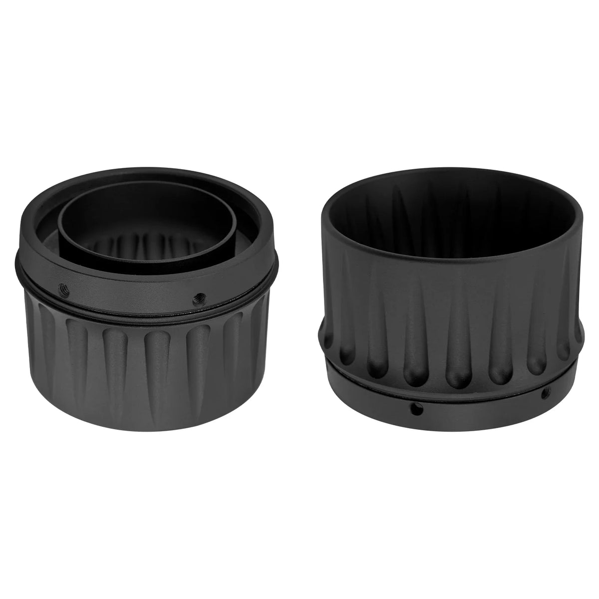 Embouts de silencieux 4,4" aluminium pour Harley Touring - vue 8