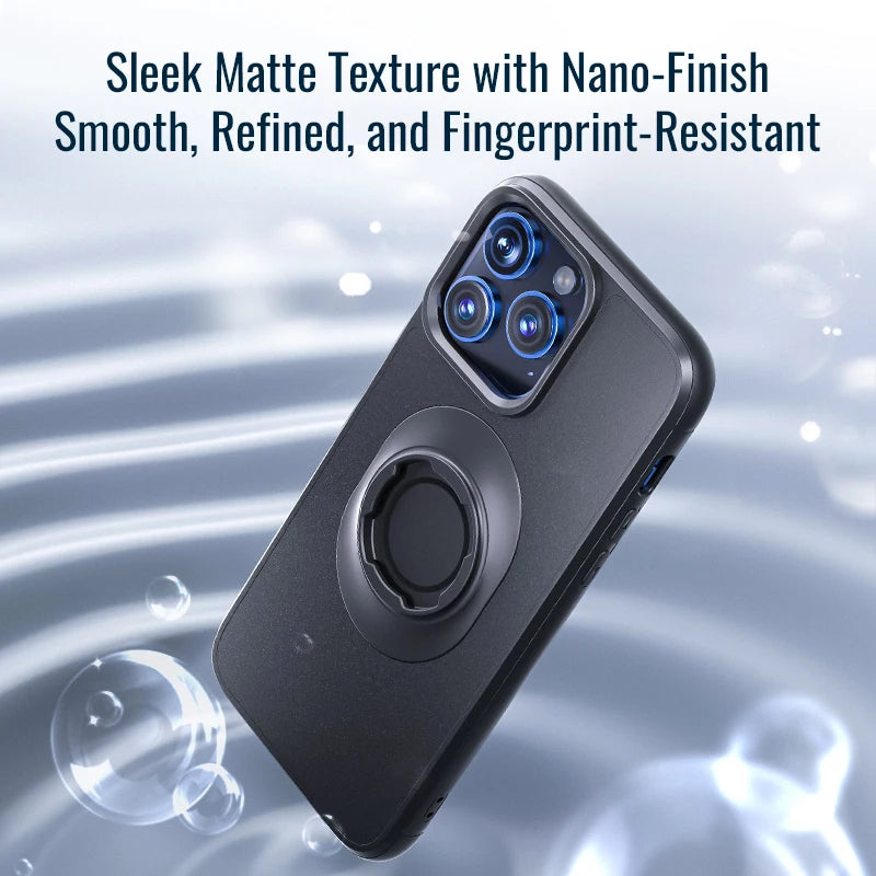 Coque antichoc pour iPhone avec verrouillage rapide, compatible support moto et vélo type QD - vue 5
