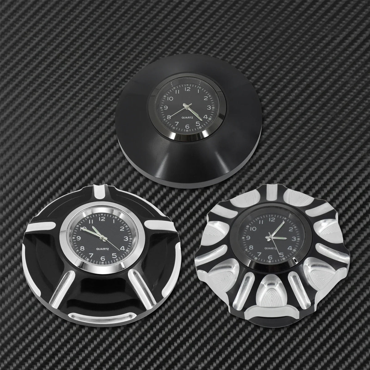 Bouchon de Réservoir avec Horloge Intégrée - Harley-Davidson Sportster, Dyna, Softail, Touring – photo 2/9
