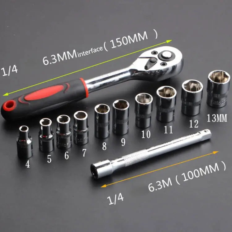 Coffret cliquet et douilles pour Harley toutes familles - vue 1