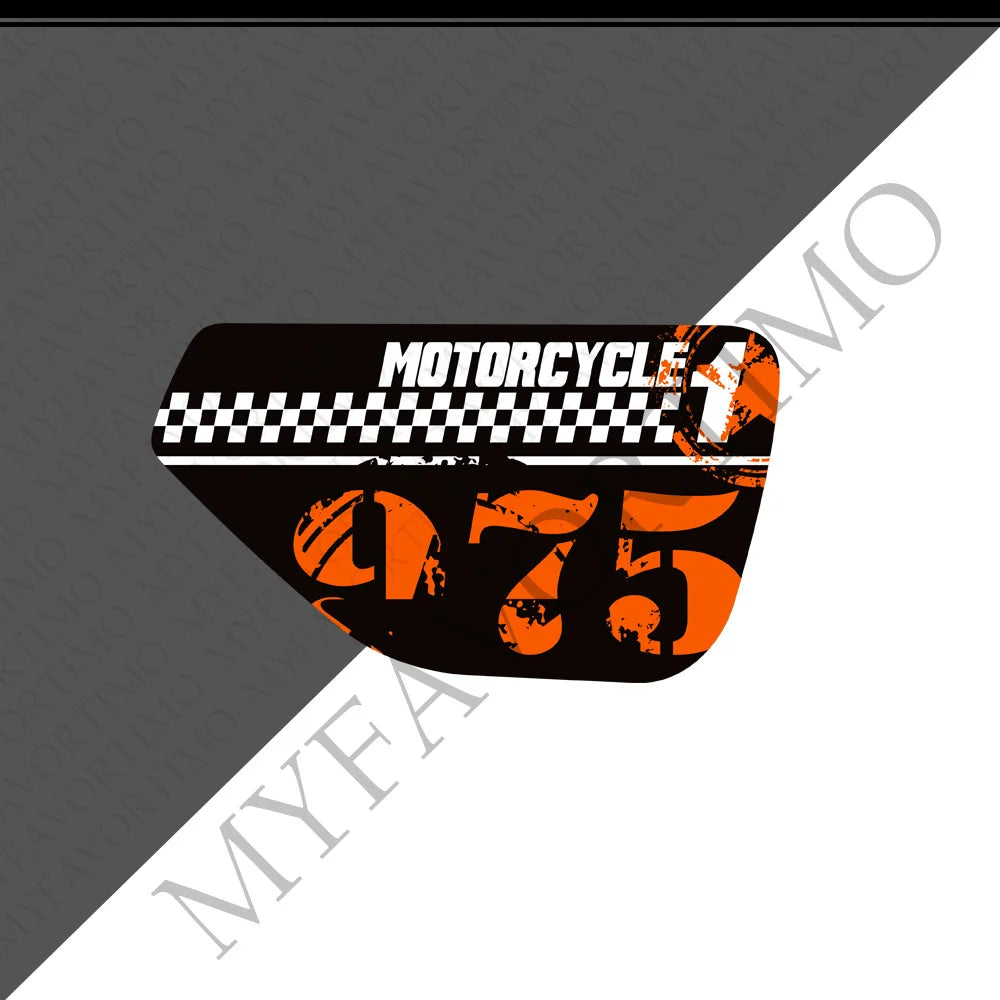 Autocollant décoratif sur réservoir de Harley Nightster - vue 35