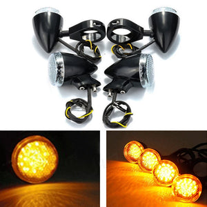 Clignotants LED à collier de fourche pour Harley - vue 8