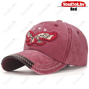 Casquette trucker vintage aigle brodé - vue produit - vue 9