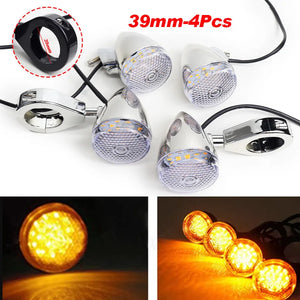 Clignotants LED à collier de fourche pour Harley - vue 9